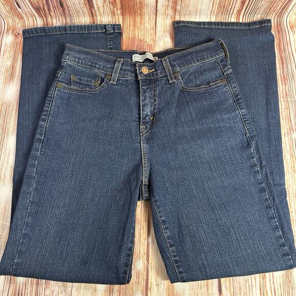 Levi's 512 PERFECTLY SLIMMING Sz 6S Mid Rise Boot Cut Jeans Denim Pants 27x29.5 - Picture 3 of 12